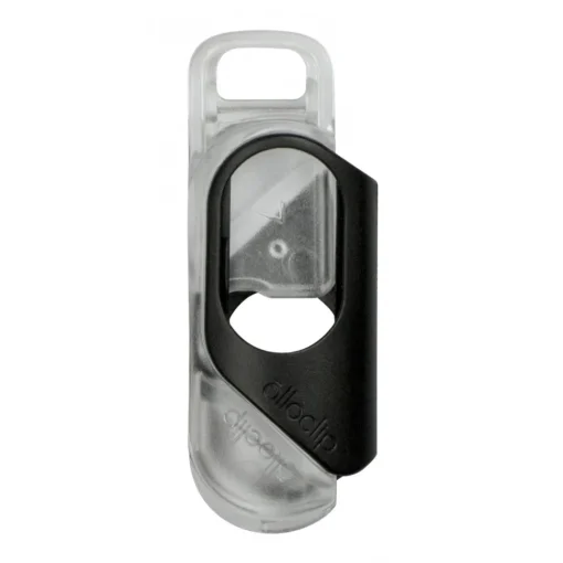 Olloclip - iPhone 8 / 7 Clip + Pendant Stand (Case) - Black Clip / Clear Pendant Stand - iPhone 8 / 7 - Professional Clip - Avvenice