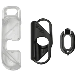 Olloclip - iPhone 8 / 7 Clip + Pendant Stand (Case) - Black Clip / Clear Pendant Stand - iPhone 8 / 7 - Professional Clip - Avvenice
