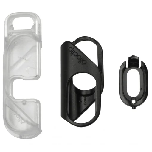 Olloclip - iPhone 8 / 7 Clip + Pendant Stand (Case) - Black Clip / Clear Pendant Stand - iPhone 8 / 7 - Professional Clip - Avvenice