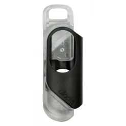 Olloclip - iPhone 8 Plus / 7 Plus Clip + Pendant Stand (No Case) - Black Clip / Clear Pendant Stand - Professional Clip - Avvenice