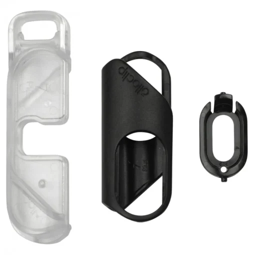 Olloclip - iPhone 8 Plus / 7 Plus Clip + Pendant Stand (No Case) - Black Clip / Clear Pendant Stand - Professional Clip - Avvenice