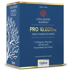 Optima Naturals - Marine Collagen Pro 10,000 Mg - Urto Treatment - Natural Lifting Effect - Avvenice^ Natural Cosmetics