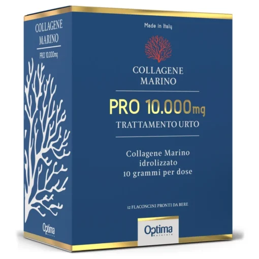 Optima Naturals - Marine Collagen Pro 10,000 Mg - Urto Treatment - Natural Lifting Effect - Avvenice^ Natural Cosmetics