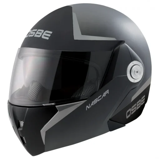 Osbe Italy - Nascar Dark Graphic - Motorcycle Helmet - High Quality - Made in Italy - Avvenice^ Helmets