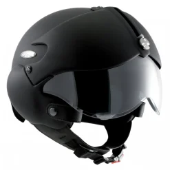 Osbe Italy - Tornado Matt Black - Motorcycle Helmet - High Quality - Made in Italy - Avvenice^ Helmets