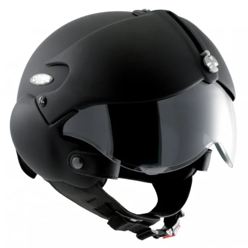 Osbe Italy - Tornado Matt Black - Motorcycle Helmet - High Quality - Made in Italy - Avvenice^ Helmets