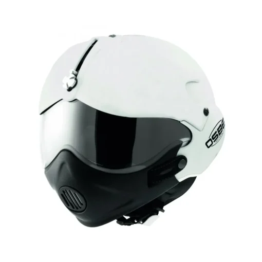 Osbe Italy - Tornado M.P.S. - Shiny White - Motorcycle Helmet - Covid-19 - High Quality - Made in Italy - Avvenice^ Helmets