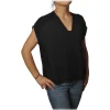 Ottod'Ame Ottod'Ame - Blouse with V-Neck - Black - Top - Luxury Exclusive Collection - Avvenice^ Tops