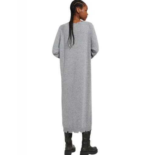 Ottod'Ame Ottod'Ame - Cashmere Blend Long Dress - Grey - Dresses - Luxury Exclusive Collection - Avvenice^ Dresses