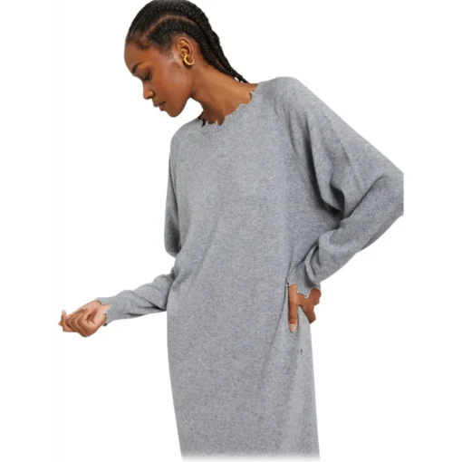 Ottod'Ame Ottod'Ame - Cashmere Blend Long Dress - Grey - Dresses - Luxury Exclusive Collection - Avvenice^ Dresses