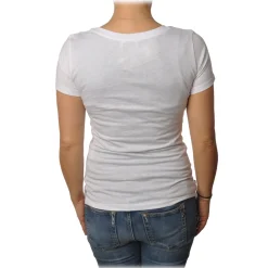 Ottod'Ame Ottod'Ame - Cotton Fitted Model T-Shirt - White - T-Shirt - Luxury Exclusive Collection - Avvenice
