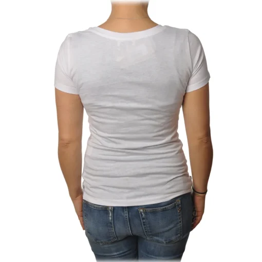 Ottod'Ame Ottod'Ame - Cotton Fitted Model T-Shirt - White - T-Shirt - Luxury Exclusive Collection - Avvenice
