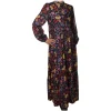 Ottod'Ame Ottod'Ame - Dress in Multicolor Pattern - Blue - Dresses - Luxury Exclusive Collection - Avvenice^ Dresses