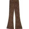 Ottod'Ame Ottod'Ame - Elasticised Trousers in Abstract Fantasy - Brown - Trousers - Luxury Exclusive Collection - Avvenice^ Trousers