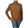Ottod'Ame Ottod'Ame - High Neck Sweater - Tobacco - Sweater - Luxury Exclusive Collection - Avvenice^ Knitwears