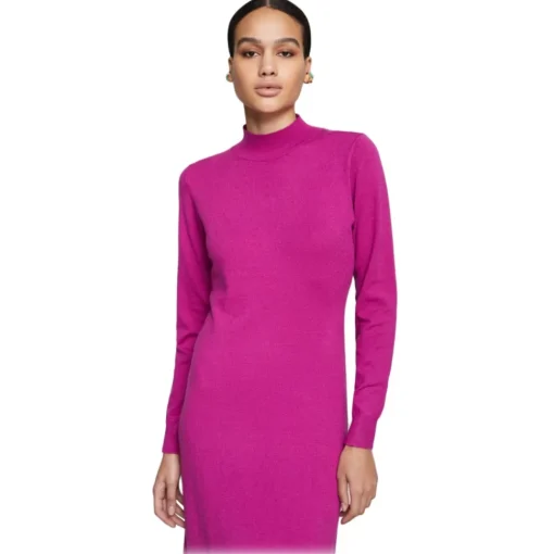 Ottod'Ame Ottod'Ame - Long Dress in Stretch Jersey - Fuxia - Dresses - Luxury Exclusive Collection - Avvenice^ Dresses