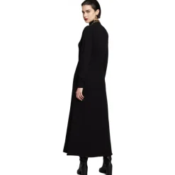 Ottod'Ame Ottod'Ame - Long Dress in Stretch Jersey - Black - Dresses - Luxury Exclusive Collection - Avvenice