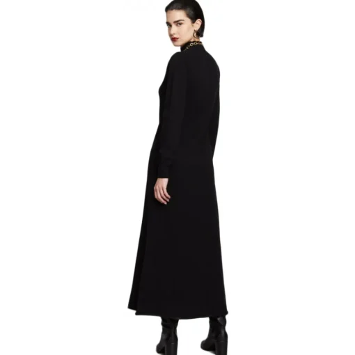 Ottod'Ame Ottod'Ame - Long Dress in Stretch Jersey - Black - Dresses - Luxury Exclusive Collection - Avvenice
