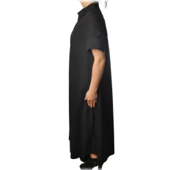 Ottod'Ame Ottod'Ame - Long Dress with Buttons - Black - Dresses - Luxury Exclusive Collection - Avvenice^ Dresses