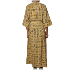 Ottod'Ame Ottod'Ame - Long Dress With Korean Collar - Yellow - Dresses - Luxury Exclusive Collection - Avvenice^ Dresses