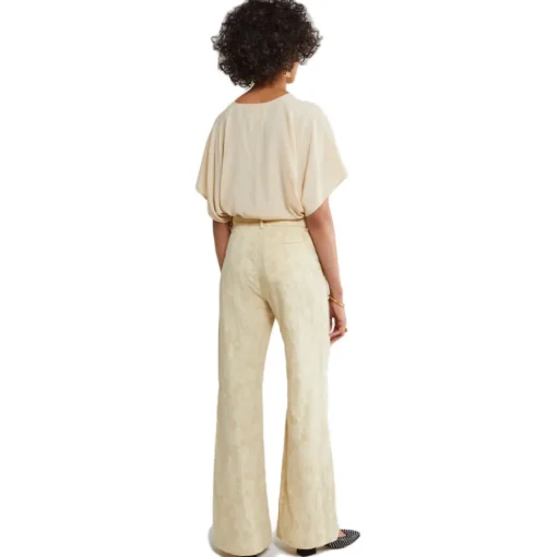 Ottod'Ame Ottod'Ame - Short Sleeve Blouse with Buttons - Cream - Shirt - Luxury Exclusive Collection - Avvenice^ Shirts