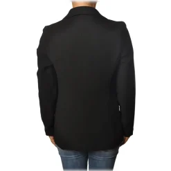 Ottod'Ame Ottod'Ame - Single Breasted One Button Jacket - Black - Jacket - Luxury Exclusive Collection - Avvenice^ Jackets