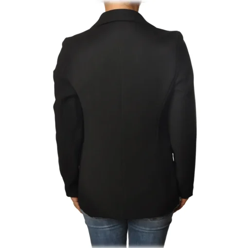 Ottod'Ame Ottod'Ame - Single Breasted One Button Jacket - Black - Jacket - Luxury Exclusive Collection - Avvenice^ Jackets