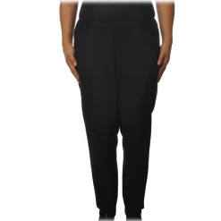 Ottod'Ame Ottod'Ame - Soft Leg Trousers with Low Crotch - Black - Trousers - Luxury Exclusive Collection - Avvenice