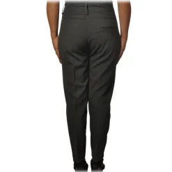 Ottod'Ame Ottod'Ame - Soft Leg Trousers - Grey - Trousers - Luxury Exclusive Collection - Avvenice^ Trousers