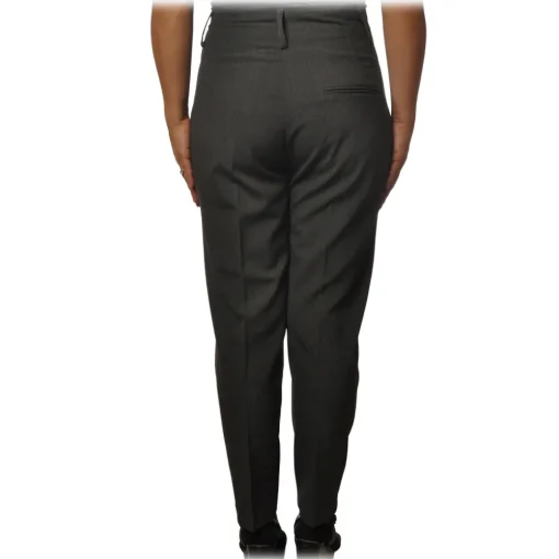 Ottod'Ame Ottod'Ame - Soft Leg Trousers - Grey - Trousers - Luxury Exclusive Collection - Avvenice^ Trousers