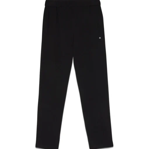 Ottod'Ame Ottod'Ame - Tapered Leg Trousers with Elasticated Waist - Black - Trousers - Luxury Exclusive Collection - Avvenice^ Trousers
