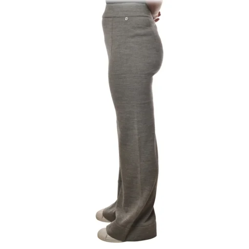 Ottod'Ame Ottod'Ame - Trousers in Mesh Fabric - Grey - Trousers - Luxury Exclusive Collection - Avvenice