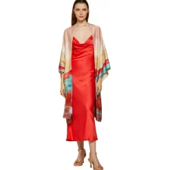 Ottod'Ame Ottod'Ame - Viscose Kimono Jacket - Multicolour - Jacket - Luxury Exclusive Collection - Avvenice