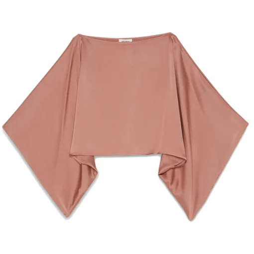 Ottod'Ame Ottod'Ame - Viscose Shirt with Kimono Sleeves - Pink - Shirt - Luxury Exclusive Collection - Avvenice^ Shirts