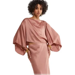 Ottod'Ame Ottod'Ame - Viscose Shirt with Kimono Sleeves - Pink - Shirt - Luxury Exclusive Collection - Avvenice^ Shirts