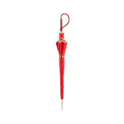 Pasotti Ombrelli 1956 - 189 21065-21 A - Red Petal Umbrella - Luxury Artisan High Quality Umbrella - Avvenice^ Umbrellas And Sticks