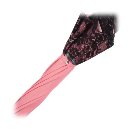 Pasotti Ombrelli 1956 - 352NE SUM-3 D1 - Burlesque Parasol with Manual Opening - Luxury Artisan High Quality Umbrella - Avvenice