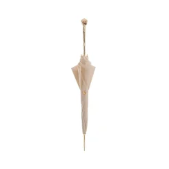 Pasotti Ombrelli 1956 - 386OR Serge-65 E11 - Elegant Ecru Parasol - Luxury Artisan High Quality Umbrella - Avvenice^ Umbrellas And Sticks