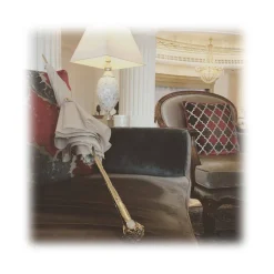 Pasotti Ombrelli 1956 - 386OR Serge-65 E11 - Elegant Ecru Parasol - Luxury Artisan High Quality Umbrella - Avvenice^ Umbrellas And Sticks