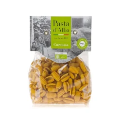 Pasta d'Alba Pasta d'Alba - Organic Gnocchetti with Rice and Turmeric - Gluten Free Line - Artisan Organic Italian Pasta - Avvenice