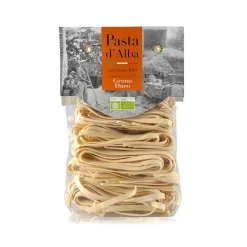 Pasta d'Alba Pasta d'Alba - Organic Tagliatelle with Durum Wheat Flour - Artisan Line - Artisan Organic Italian Pasta - Avvenice