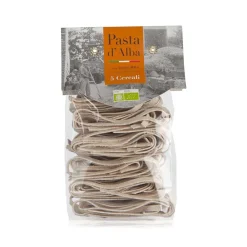 Pasta d'Alba Pasta d'Alba - Organic Tagliatelle with Five Organic Cereals - Artisan Line - Artisan Organic Italian Pasta - Avvenice