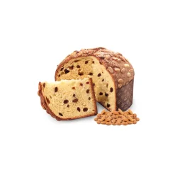 Fraccaro Spumadoro Pasticceria Fraccaro - Classic Panettone with Almonds - Gift Wrapping - Artisan Panettone - - Avvenice