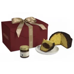 Fraccaro Spumadoro Pasticceria Fraccaro - Panettone with Chocolate + Hazelnut Cream - Gift Box - Artisan Panettone - Avvenice^ Sweets
