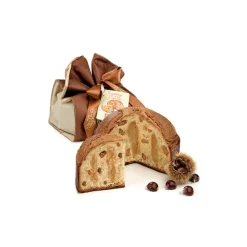 Fraccaro Spumadoro Pasticceria Fraccaro - Panettone with Marron Glacé - Elegance Wrapping - Artisan Panettone - - Avvenice