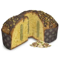Fraccaro Spumadoro Pasticceria Fraccaro - Panettone with Pistachio - Artisan Wrapping - Artisan Panettone - - Avvenice^ Sweets