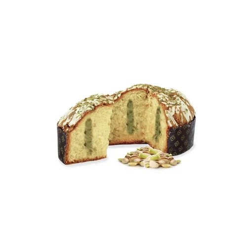 Fraccaro Spumadoro Pasticceria Fraccaro - Panettone with Pistachio - Gold Box - Artisan Panettone - - Avvenice