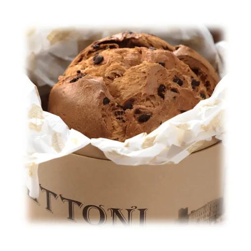 Fraccaro Spumadoro Pasticceria Fraccaro - Panettone with Chocolate Pralines - Hatbox - Artisan Panettone - - Avvenice