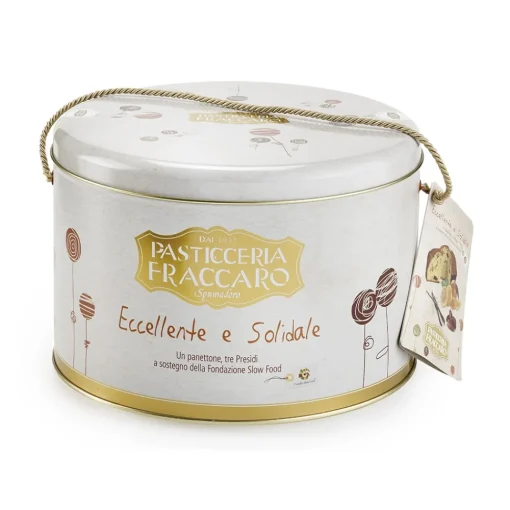Fraccaro Spumadoro Pasticceria Fraccaro - Slow Food - Artisan Panettone with Dates, Candies and Vanilla - Excellences Line - - Avvenice^ Sweets