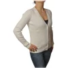 Patrizia Pepe - Cardigan Model with Buttons and V-neck - White - Pullover - Made in Italy - Luxury Exclusive Collection - Avvenice^ Knitwears